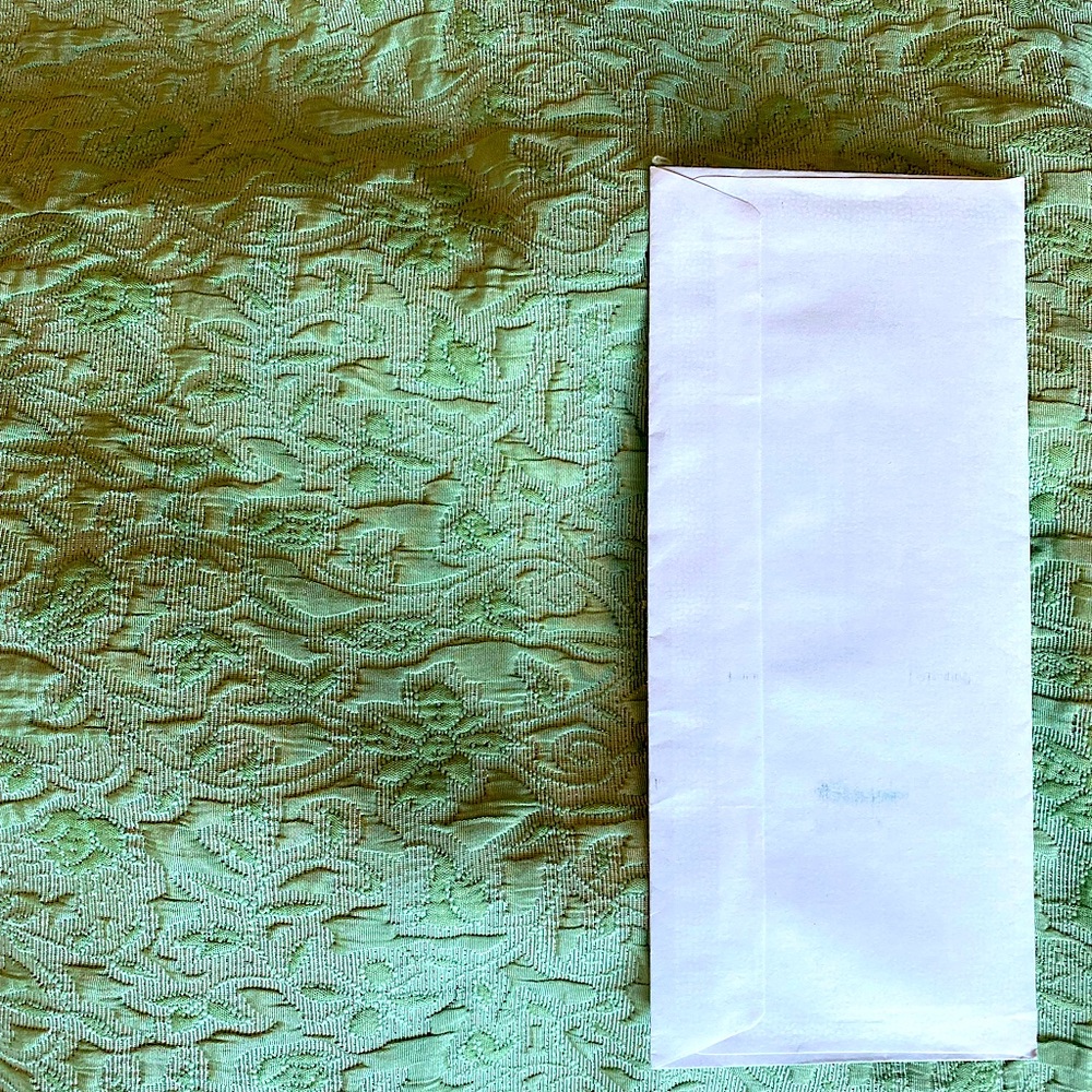 Fabric 7 1/2 yards x 58” wide